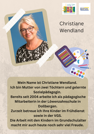 Christiane Wendland aus unserem Team der OGS Dollbergen